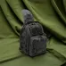 Качественная тактическая сумка, укрепленная мужская сумка рюкзак тактическая слинг Black