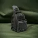 Качественная тактическая сумка, укрепленная мужская сумка рюкзак тактическая слинг Black