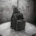 Качественная тактическая сумка, укрепленная мужская сумка рюкзак тактическая слинг Black
