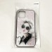 Чехол для Apple Iphone 12 Pro Max девушка в очках. Цвет: розовый - фото 2