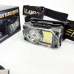 Ліхтар налобний YY-19B-3SMD+2COB(white+yellow+red), Налобний ліхтарик із usb зарядкою - фото 2