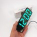 Електронний настільний LED годинник від USB VST-898-4 з будильником і термометром оригінальний настільний годинник - фото 4