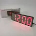 Электронные настольные LED часы от USB VST-898-1 с будильником и термометром, Настольные LED Лед часы