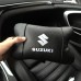 Набір шкіряних подушок Suzuki з вишивкою логотипу + брелок у подарунок для авто - фото 9