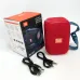 Портативная Bluetooth колонка TG339 5W с RGB подсветкой, Громкая блютуз колонка. Цвет: красный