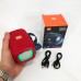 Портативна Bluetooth колонка TG339 5W з RGB підсвічуванням, Гучна блютуз колонка. Колір: червоний - фото 2