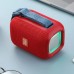 Портативна Bluetooth колонка TG339 5W з RGB підсвічуванням, Гучна блютуз колонка. Колір: червоний - фото 3
