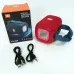 Портативная Bluetooth колонка TG339 5W с RGB подсветкой, Громкая блютуз колонка. Цвет: красный
