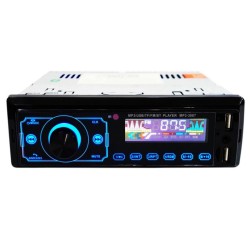 Автомагнітола MP3 3887 ISO 1DIN сенсорний дисплей LED/LCD, Автомобільна магнітола 1din штатна