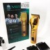 Акумуляторна машинка для стрижки волосся VGR V-280 з дисплеєм та насадками якісна. Колір: золотий - фото 15