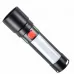 Фонарь 611-TG+COB(white+red), Фонарики для экстренных ситуаций и аварий, Поисковый фонарь ручной