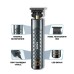 Тример для стрижки волосся, вусів, бороди VGR V-077 з USB зарядкою, корпус метал, триммер бездротовий - фото 3
