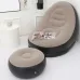 Надувное кресло с пуфом для отдыха AIR SOFA велюровое