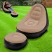 Надувное кресло с пуфом для отдыха AIR SOFA велюровое