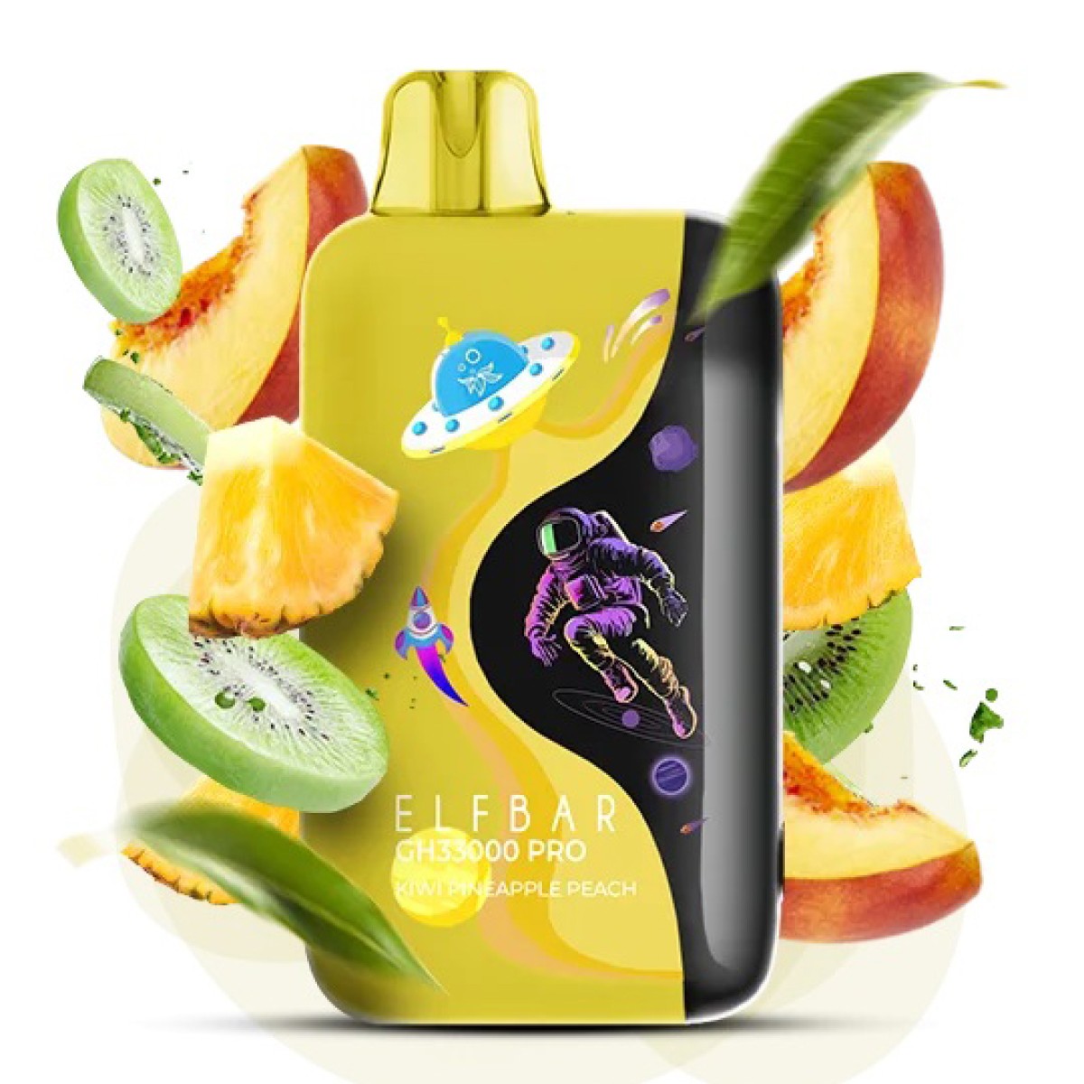 Elf Bar GH 33000 PRO. Ківі Ананас Персік (Kiwi Pineapple Peach)