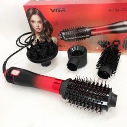 Фен-щетка стайлер VGR V-484 4 в 1. Цвет: красный