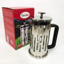 Заварник Con Brio CB-5060 Френч-пресс 600 мл,  Чайник самовар стеклянный, Заварники для чая и кофе
