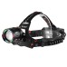 Фонарь налобный NIGHT VISION FLUORESCENCE CT012-3L-2TG(white+red), Налобный фонарь с линзой - фото 2