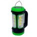 Кемпинговый фонарь XBL 818C-3W+COB, Фонарик аккумуляторный кемпинговый, Фонарь-светильник. Цвет: зеленый - фото 3