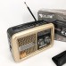 Радіо приймач Golon RX-BT978S сонячна панель AUX 3.5mm, Радіо приймач з акумулятором. Колір: бежевий - фото 3