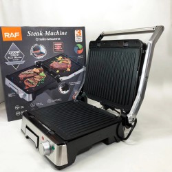 Контактный прижимной гриль RAF R.238 с антипригарным покрытием 2200 Вт