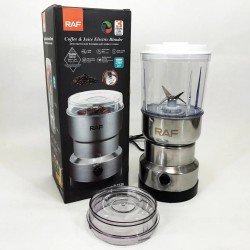 Кофемолка - блендер RAF R.7126 из нержавеющей стали 300 Вт  измельчитель кофейных зерен фруктов