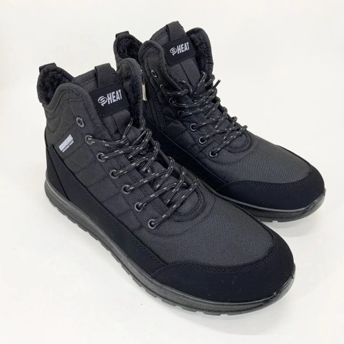 Ботинки мужские утепленные 41р 27см Высокие кроссовки термо, Ботинки кроссовки мех