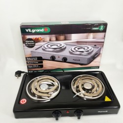 Електроплита Vilgrand VHP162D BLACK 2000Вт