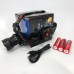 Фонарь налобный X-Balong XQ-218-HP50 аккумуляторный LED zoom с функцией Power Bank 3 режима работы - фото 2
