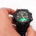 Годинник наручний чоловічий SKMEI 1586BK BLACK, водонепроникний чоловічий годинник, годинник спортивний. Колір: чорний - фото 10