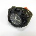 Годинник наручний чоловічий SKMEI 1586AG ARMY GREEN, чоловічий армійський водостійкий тактичний. Колір: зелений - фото 7