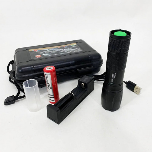 Тактический Фонарь Bailong BL-1831 T6 Police, сверхмощный фонарик, фонарик с зарядкой от USB