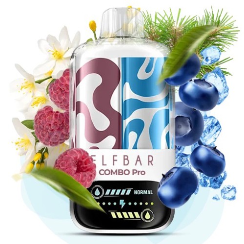ELF BAR Combo Pro 30000 Жасмин Малина Чорниця Лід (Jasmine Raspberry Blueberry Ice)