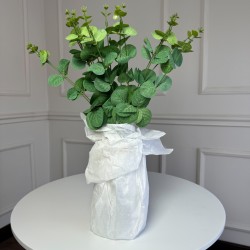 Букет евкаліпту штучний для декору 5шт/уп. зеленый