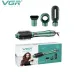 Фен-щетка VGR V-493 Мультистайлер 4в1 с насадками 1000 Вт профессиональный воздушный Браш Стайлер
