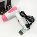 Фен для волос складной дорожный Gemei GM-1756 1200 Вт, Домашний фен для укладки. Цвет: розовый