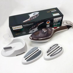 Ручной отпариватель для одежды Rainberg RB-6314 2000 Вт с двумя сменными насадками, паровая щетка