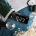Настільний годинник-будильник Adler AD 1189 Black з термометром, LED-підсвіткою та USB-живленням - фото 3