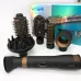 Фен стайлер для укладки и завивки волос VGR V-491 6 в 1, Professional, 1000 Вт, Фен с насадками