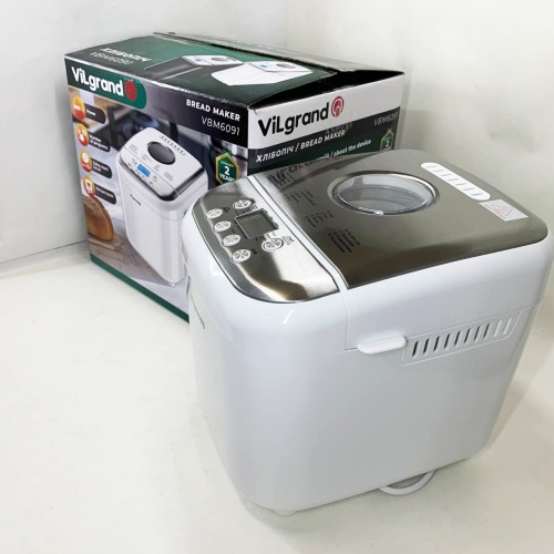 Хлебопечка ViLgrand VBM6091. Цвет: белый