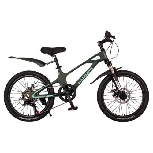 Дитячий велосипед Hammer M-1 20 дюймов. Цвет: хаки