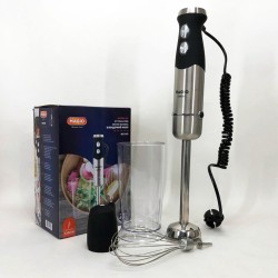 Блендер погружной 3в1 Magio MG-645 1200 Вт, миксер блендер ручной, блендер для молочных коктейлей