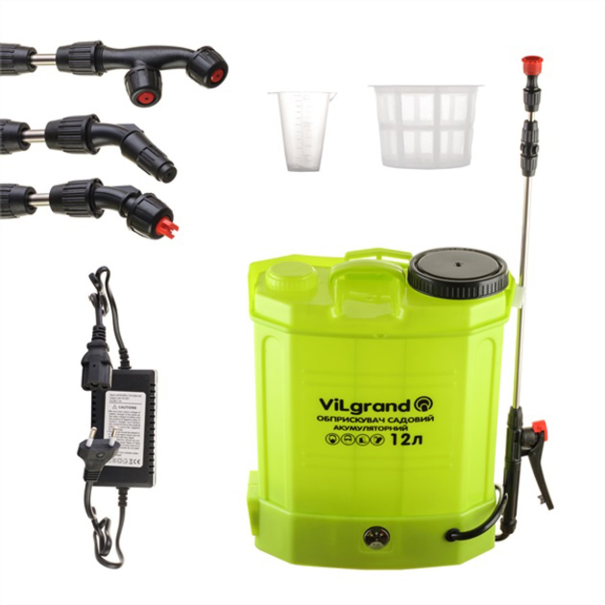 Опрыскиватель садовый аккумуляторный ViLgrand SGA-12RP 12 л (арт. 13585)