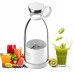 Портативний фітнес-блендер у вигляді пляшки на 420мл Juicer YC-02 міксер для смузі та коктейлів. Колір: білий - фото 2