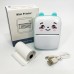 Портативний мініпринтер Mini printer з Bluetooth для термодруку без чорнила зі смартфона. Колір: блакитний - фото 2