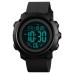 Часы наручные мужские SKMEI 1426BKBK BLACK-BLACK, часы тактические противоударные. Цвет: черный - фото 3
