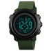 Часы наручные мужские SKMEI 1426AGBK ARMY GREEN-BLACK, часы наручные мужские. Цвет: зеленый - фото 2