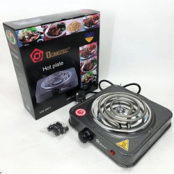 Электроплита спиральная плита настольная Domotec MS-5801 1000 Вт, Переносная компактная электроплита