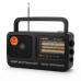 Радіоприймач Kipo KB-409AC потужний радіо FM c usb живлення від батареї R20 або від мережі - фото 18
