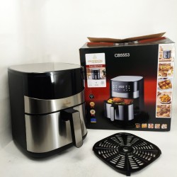 Кухонний потужний аерогриль Crownberg CB-5553 6.5Л 1600Вт повітряна аерофрітюрниця